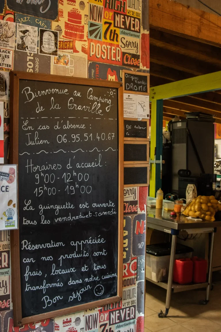 Camping la graville à Saou